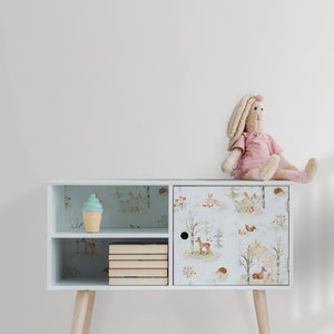 Clara Jean Woodland Scene Peel + Stick Wallpaper