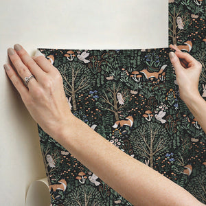 Clara Jean Folklore Forest Peel + Stick Wallpaper