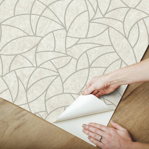 Modern Crescent Peel + Stick Wallpaper