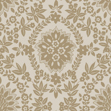 Load image into Gallery viewer, Boho Baroque Damask Peel + Stick Wallpaper
