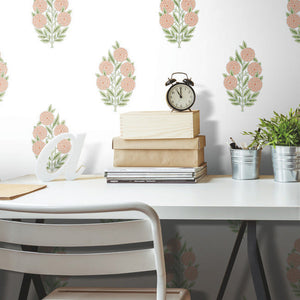 Tamara Day Dutch Floral Peel + Stick Wallpaper