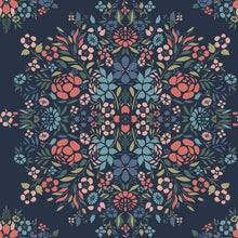 Load image into Gallery viewer, Medallion Floral Peel + Stick Wallpaper
