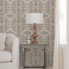 Load image into Gallery viewer, Medallion Floral Peel + Stick Wallpaper
