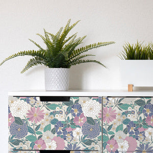 Bohemian Floral Peel + Stick Wallpaper