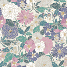 Load image into Gallery viewer, Bohemian Floral Peel + Stick Wallpaper
