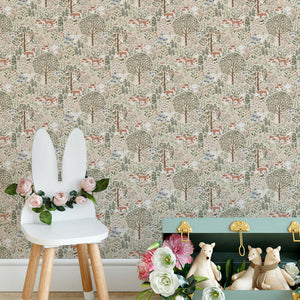 Clara Jean Folklore Forest Peel + Stick Wallpaper