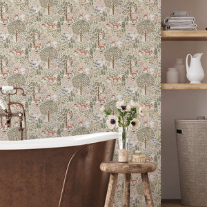 Clara Jean Folklore Forest Peel + Stick Wallpaper