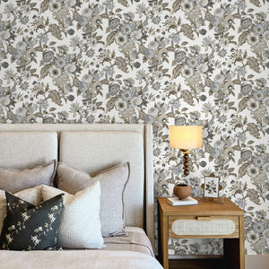 Waverly Graceful Garden Peel + Stick Wallpaper