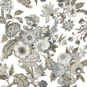 Waverly Graceful Garden Peel + Stick Wallpaper