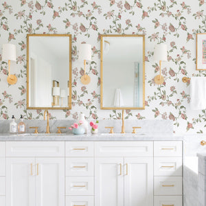 Waverly Graceful Garden Trail Peel + Stick Wallpaper