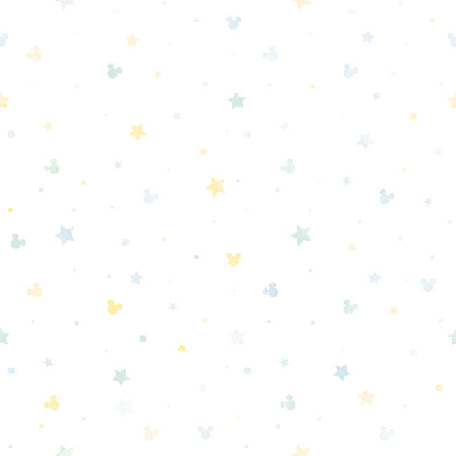 Mickey Mouse Confetti Peel + Stick Wallpaper