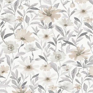 Clara Jean Flower Market Forest Peel + Stick Wallpaper