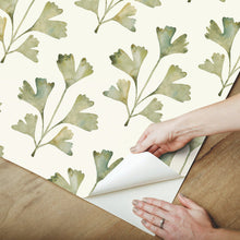 Load image into Gallery viewer, Cat Coquillette Gingko Peel + Stick Wallpaper
