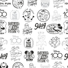 Load image into Gallery viewer, Disney 100th Anniversary Icons Peel + Stick Wallpaper
