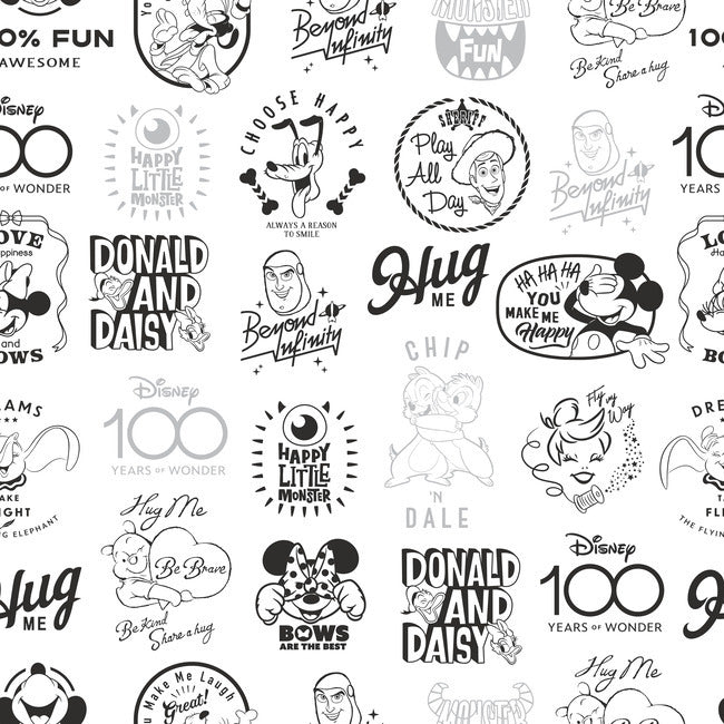 Disney 100th Anniversary Icons Peel + Stick Wallpaper