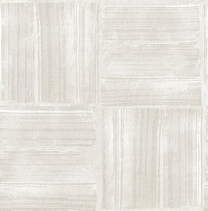 Dimensional Square Plaster Peel + Stick Wallpaper