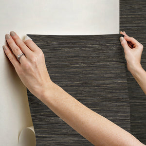 Dimensional Grasscloth Peel + Stick Wallpaper