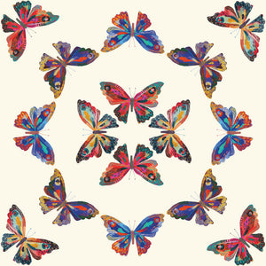 EttaVee Papillon Peel + Stick Wallpaper