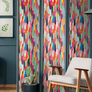 EttaVee Brushstroke Peel + Stick Wallpaper