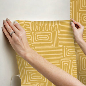 Emily Rayna Pathways Peel + Stick Wallpaper