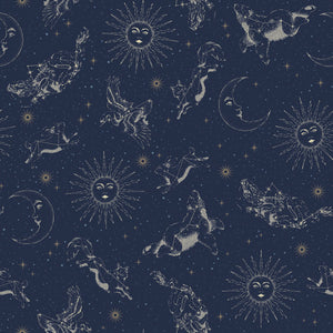 Zodiac Dreams Peel + Stick Wallpaper