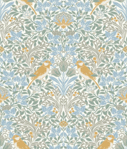 Garden Aviary Peel + Stick Wallpaper