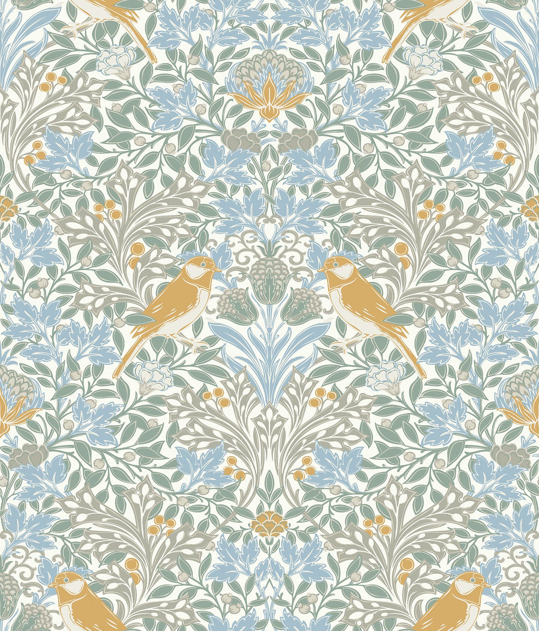 Garden Aviary Peel + Stick Wallpaper