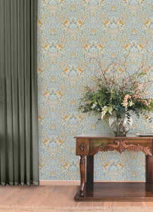 Garden Aviary Peel + Stick Wallpaper