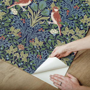 Garden Aviary Peel + Stick Wallpaper