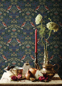 Garden Aviary Peel + Stick Wallpaper