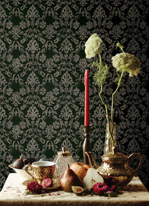 Blooming Damask Peel + Stick Wallpaper