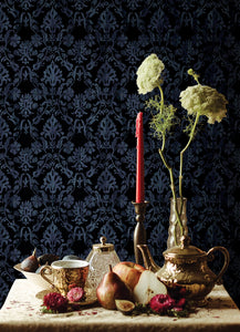 Blooming Damask Peel + Stick Wallpaper