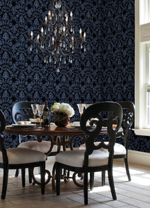 Blooming Damask Peel + Stick Wallpaper