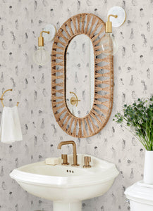 Mr. Kate Luna Zodiac Toile Peel + Stick Wallpaper