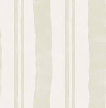 Load image into Gallery viewer, Mr. Kate Winston Watercolor Stripe Peel + Stick Wallpaper
