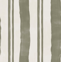 Load image into Gallery viewer, Mr. Kate Winston Watercolor Stripe Peel + Stick Wallpaper
