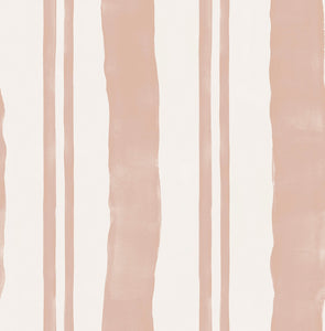 Mr. Kate Winston Watercolor Stripe Peel + Stick Wallpaper