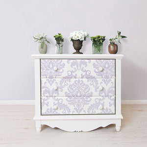 Baby Damask Peel + Stick Wallpaper