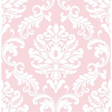 Load image into Gallery viewer, Baby Damask Peel + Stick Wallpaper
