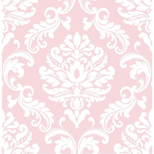 Baby Damask Peel + Stick Wallpaper