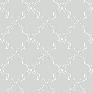 Dotted Quatrefoil Peel + Stick Wallpaper