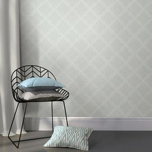 Load image into Gallery viewer, Dotted Quatrefoil Peel + Stick Wallpaper
