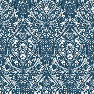 Boho Damask Peel + Stick Wallpaper