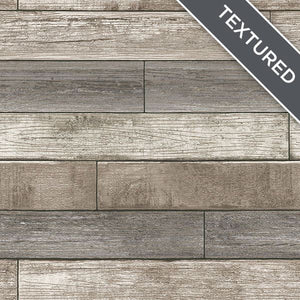 Reclaimed Wood Planks Peel + Stick Wallpaper