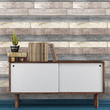 Load image into Gallery viewer, Reclaimed Wood Planks Peel + Stick Wallpaper
