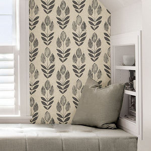 Farmhouse Tulips Peel + Stick Wallpaper