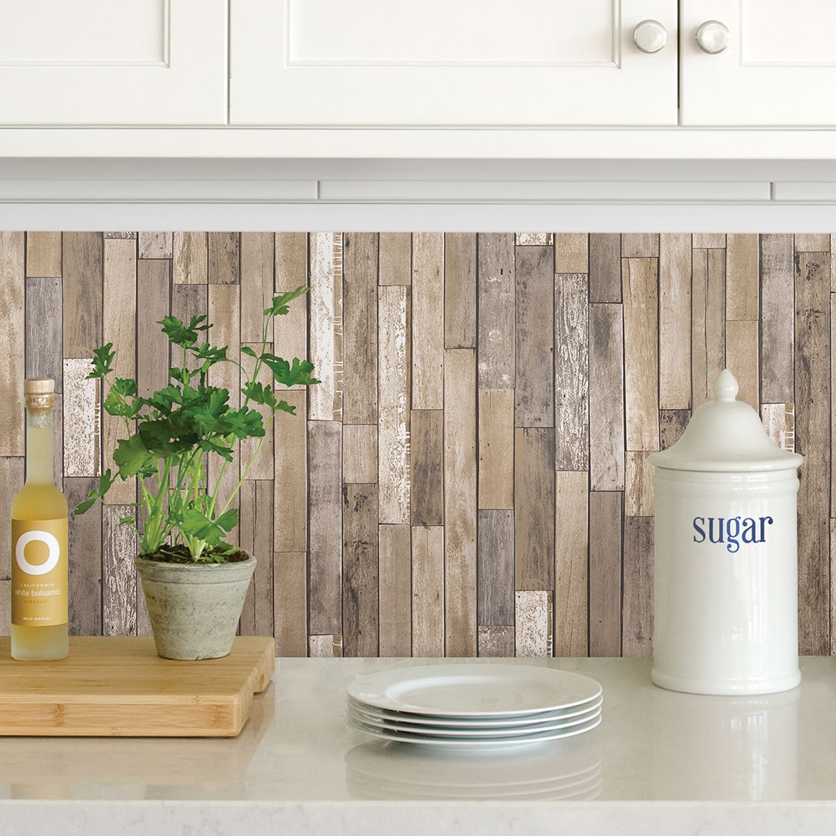 Laramie Reclaimed Wood Planks For Walls | Natural Grey & Brown Reclaimed  Wood Planks | Centennial Woods