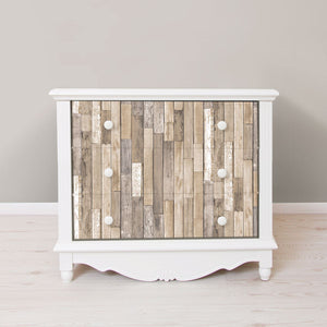 Weathered Barnwood Peel + Stick Wallpaper