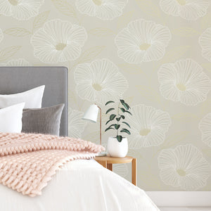 Floweret Peel + Stick Wallpaper