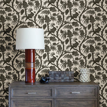 Load image into Gallery viewer, Scalamandré Balinese Peacock Peel + Stick Wallpaper
